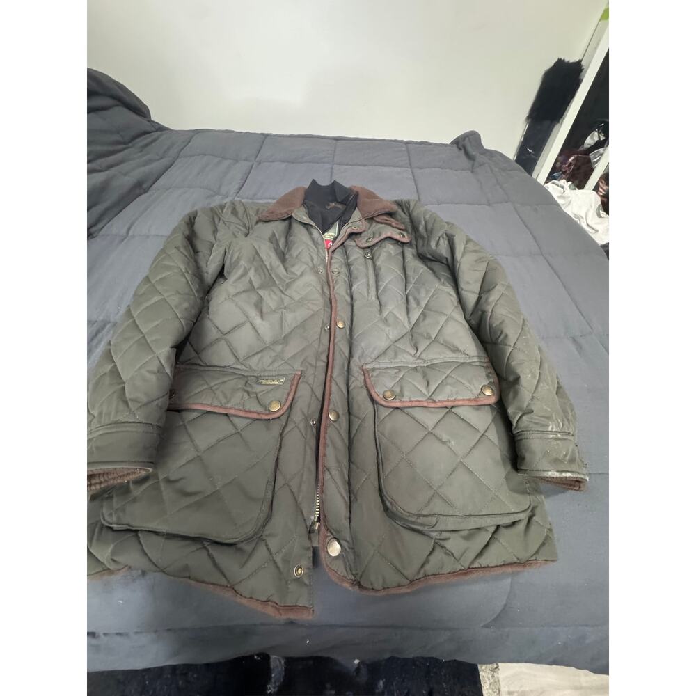 J. Whistler "Engineering Freedom" quilted all-weather jacket